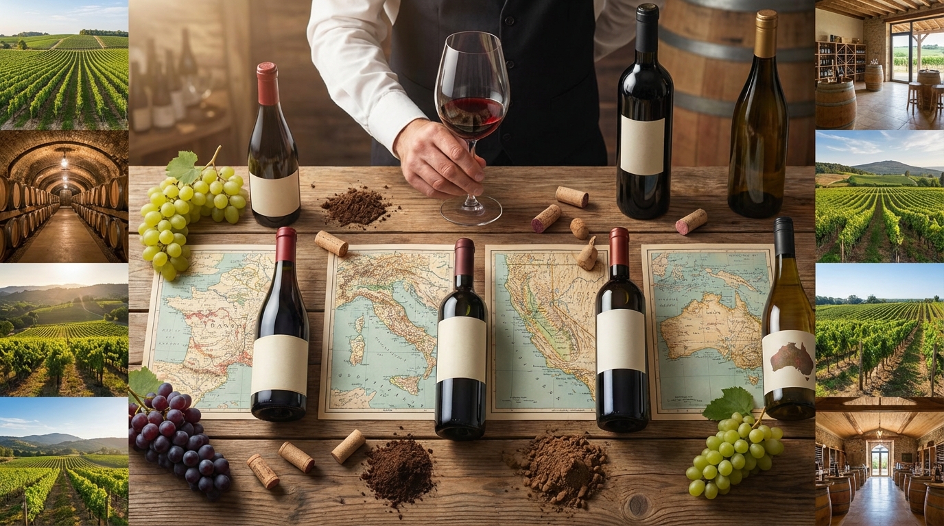【実践】ワインの産地別・選び方ガイド