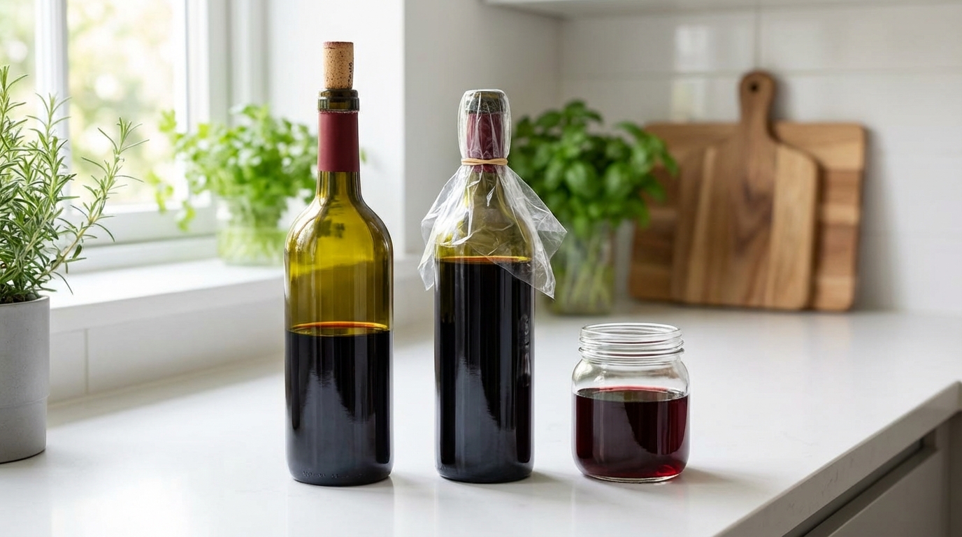 【今すぐできる】家にあるもので飲みかけワインを保存する方法3選