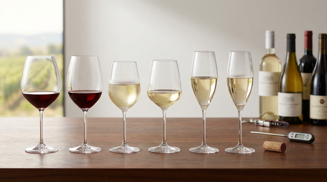 【早見表】ワインの適温一覧|種類・ボディ別の温度目安