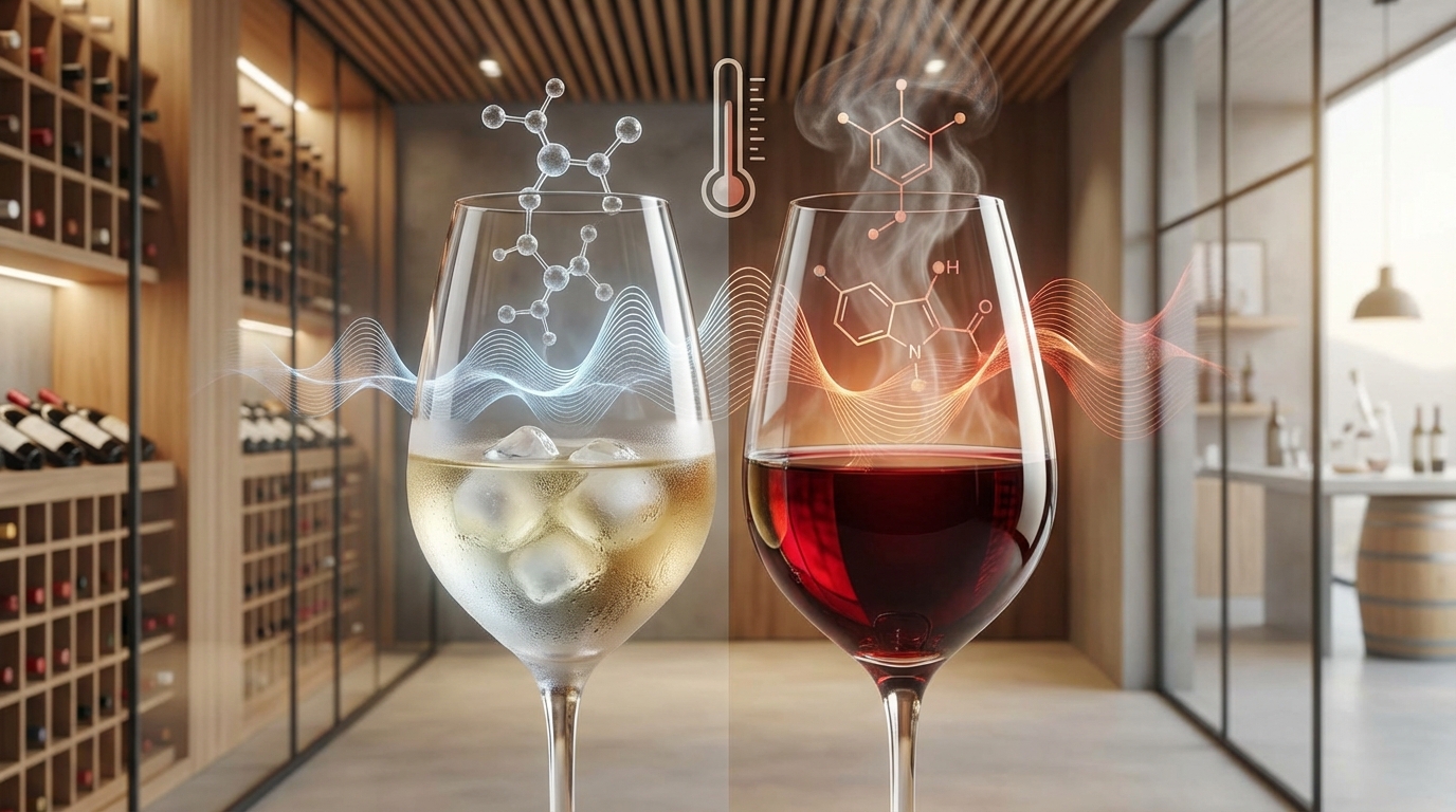 なぜワインは温度で味が変わる?適温が重要な科学的理由