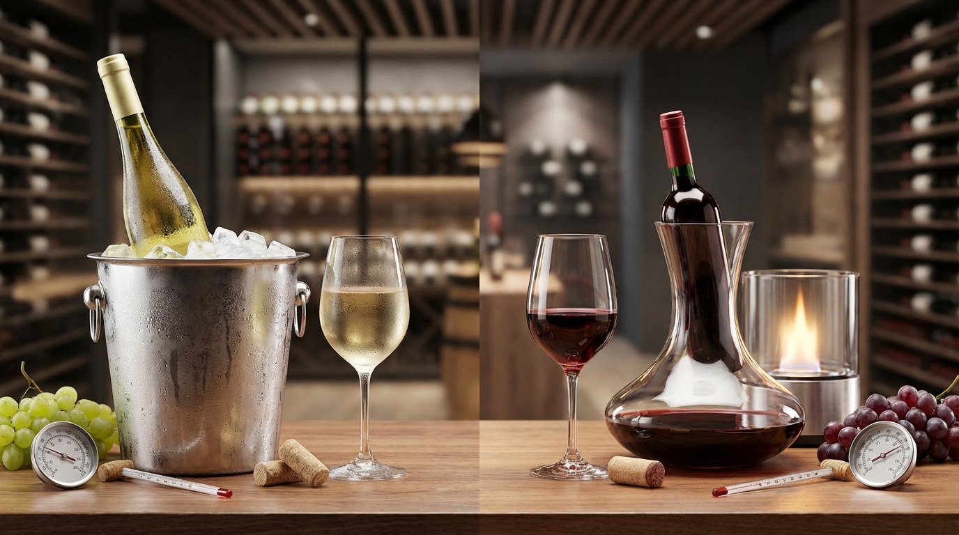 ワインを適温にする方法|冷やし方・温め方の実践テクニック