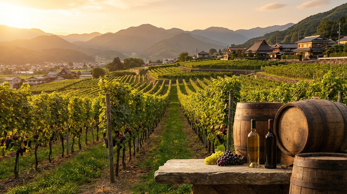 都道府県別ワイン生産量ランキングTOP10【一覧表】