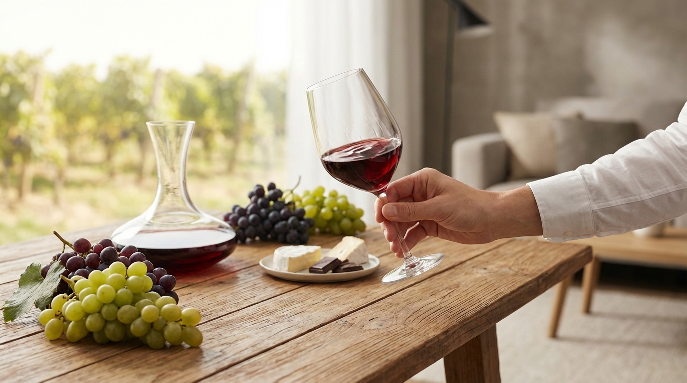 ワインの健康効果を高める正しい飲み方