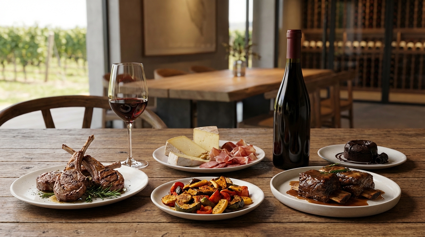 シラーワインに合う料理|ペアリングおすすめ5選