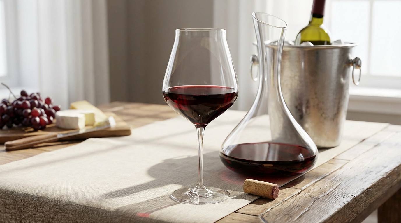 シラーワインの美味しい飲み方【温度・グラス・デキャンタ】