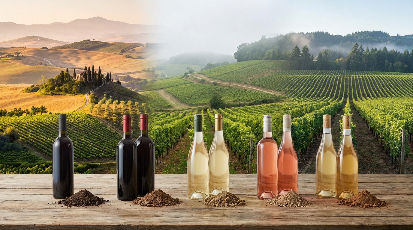 ワインの産地で味が変わる理由|基礎知識を解説