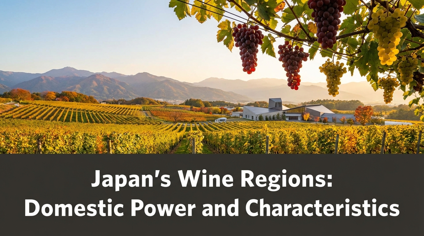 日本ワインの産地|国産の実力と特徴