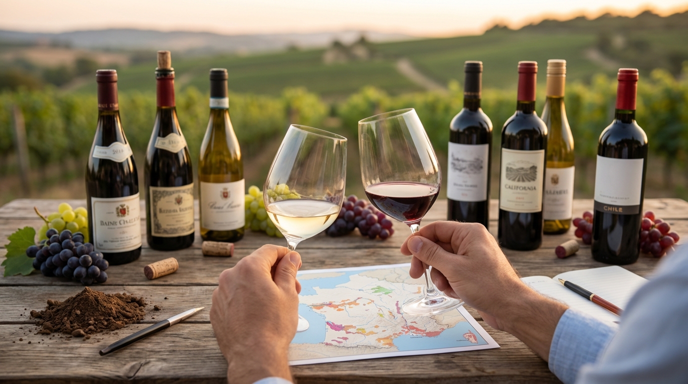 ワインの産地別おすすめの選び方【実践編】