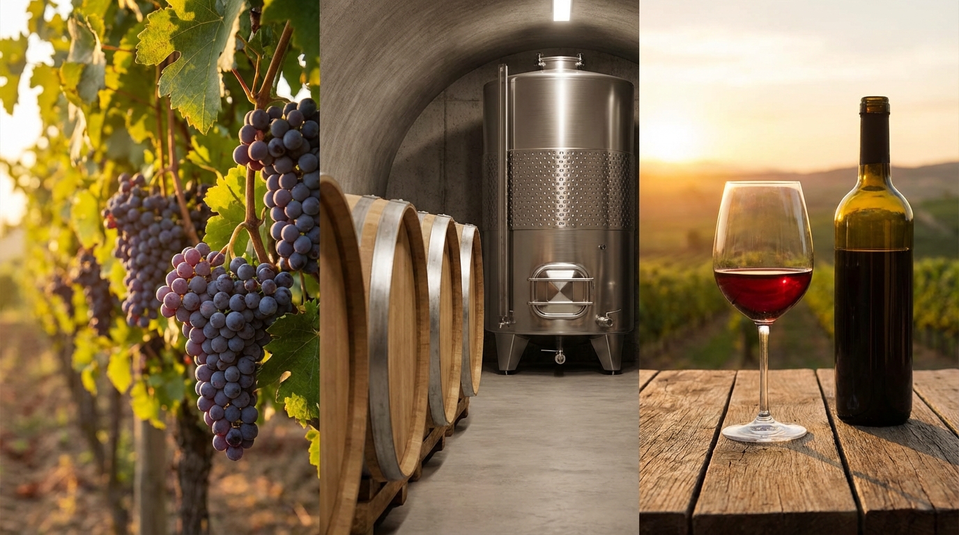 ワインとは?ブドウから生まれるお酒の基本