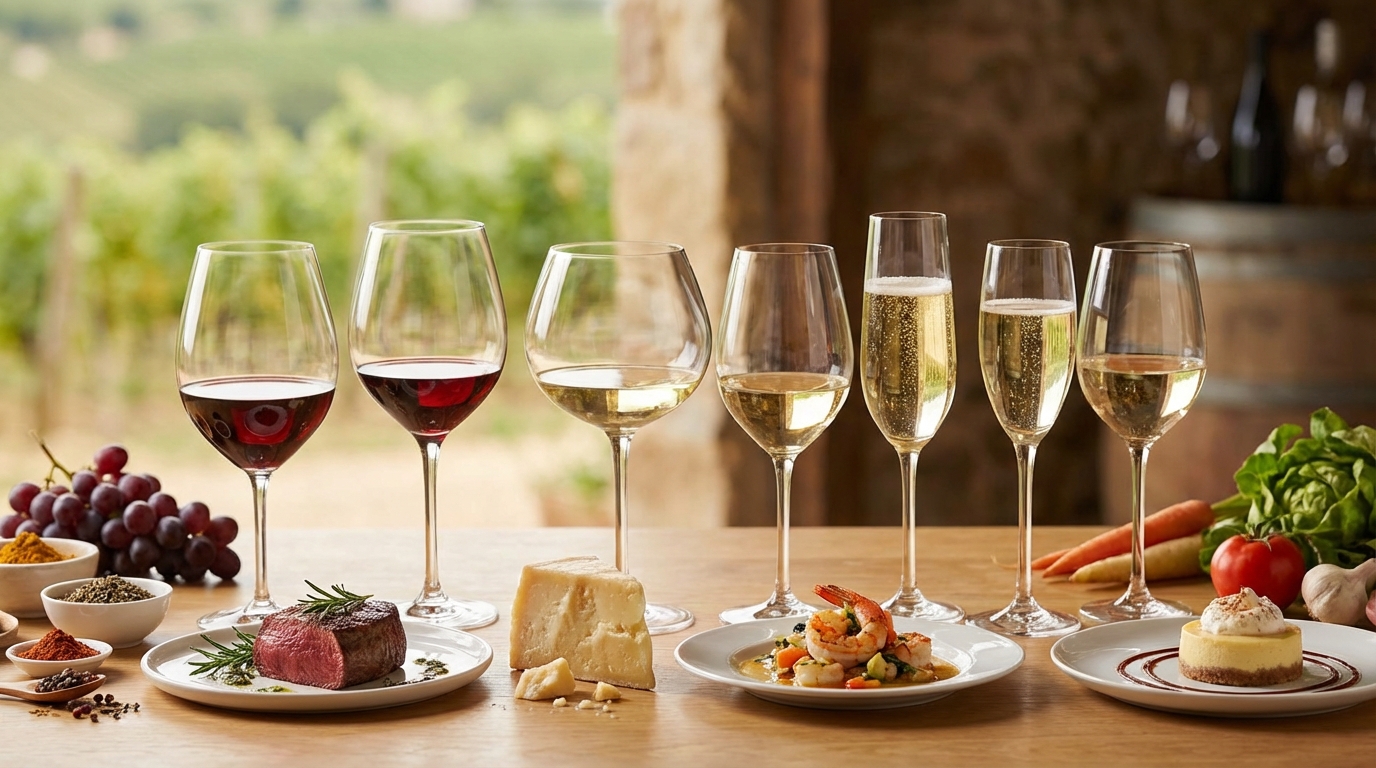 ワインと料理の合わせ方|マリアージュの基本3ルール