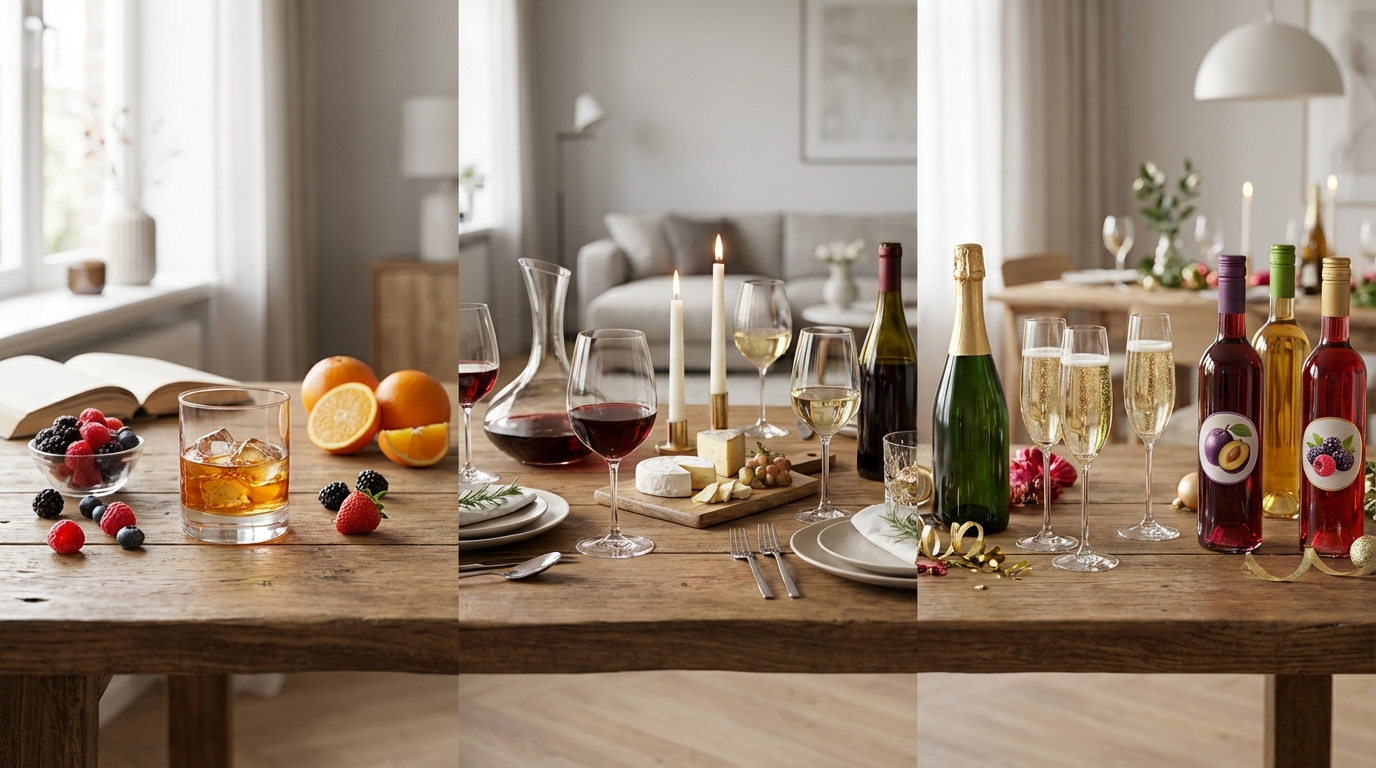 【シーン別】ワインと果実酒の選び方ガイド
