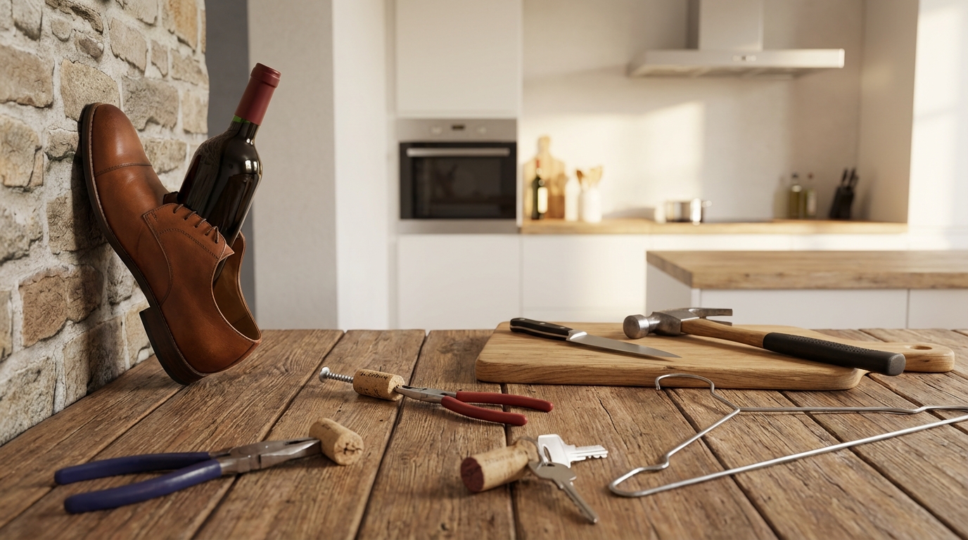 オープナーなしでワインを開ける5つの方法