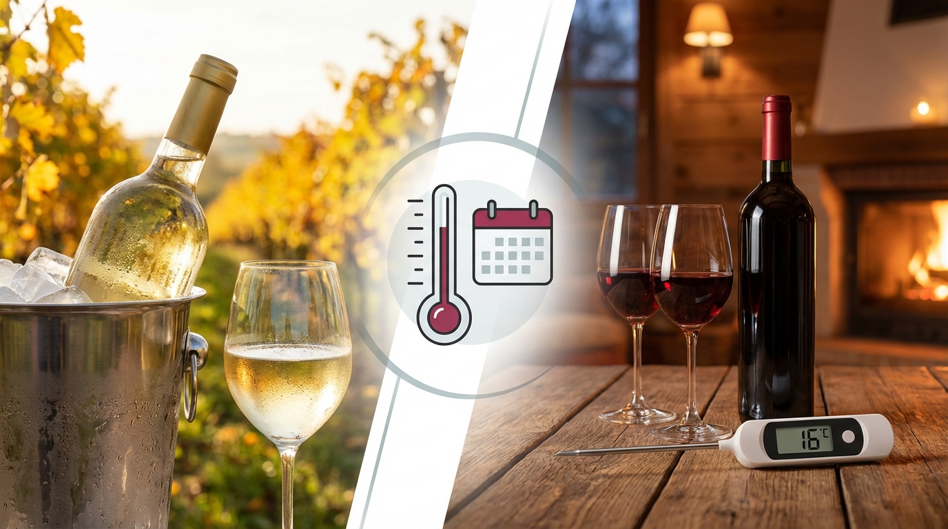 季節・シーン別のワイン温度管理で気をつけるポイント