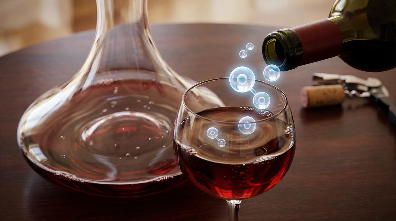 ワインが開封後に劣化する理由【酸化の仕組み】