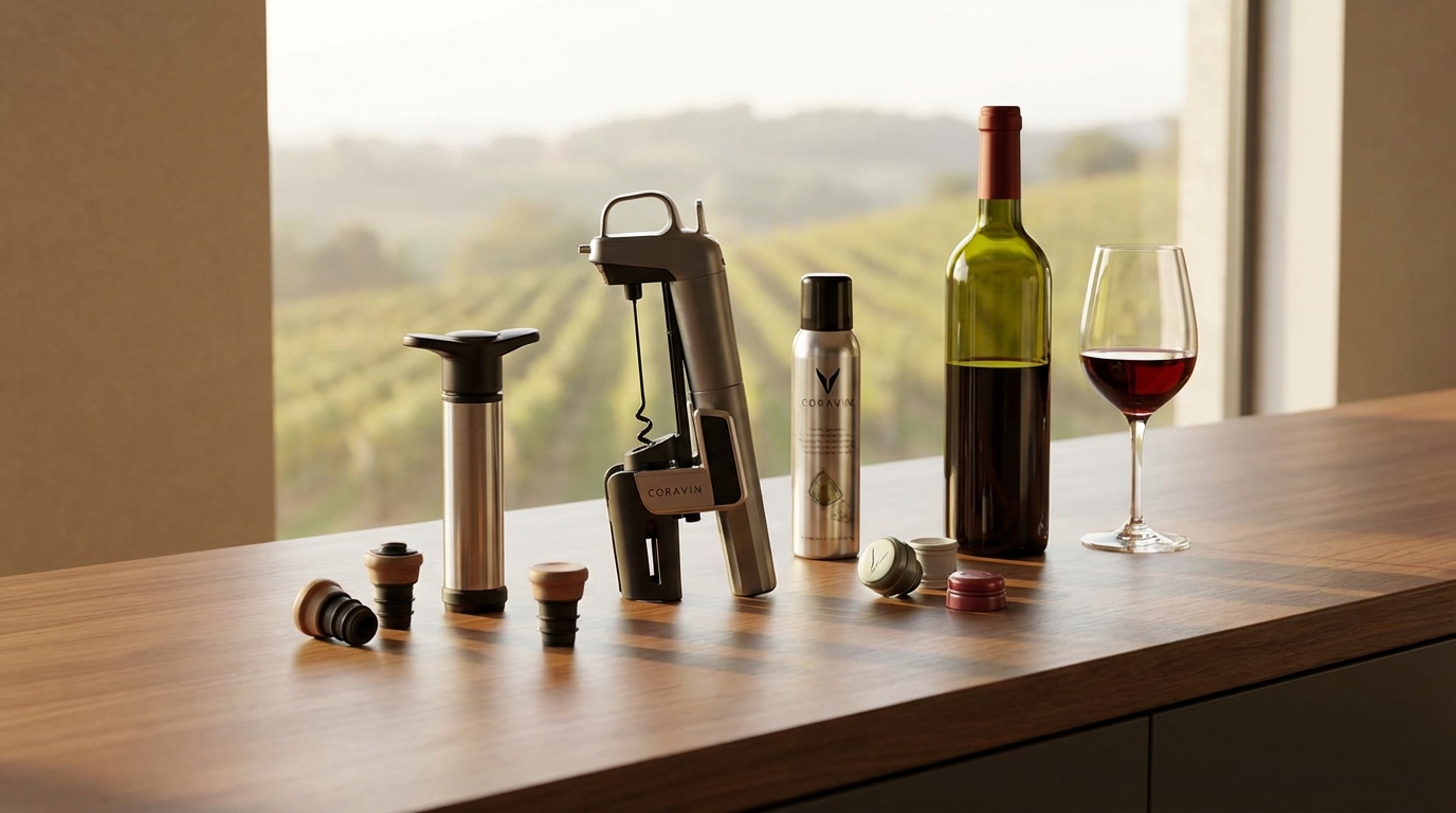 開封後のワイン保存に役立つグッズの種類と選び方