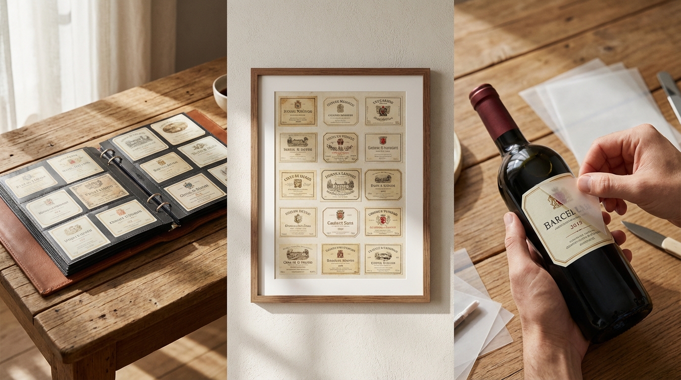ワインラベル保存におすすめのグッズ3選
