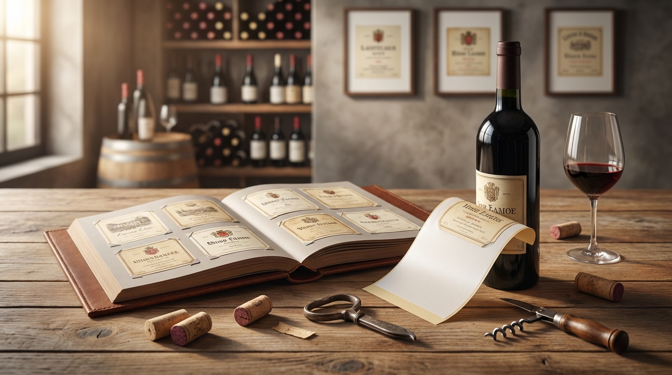 そもそもなぜ保存する？ワインラベルを残す3つの楽しみ方