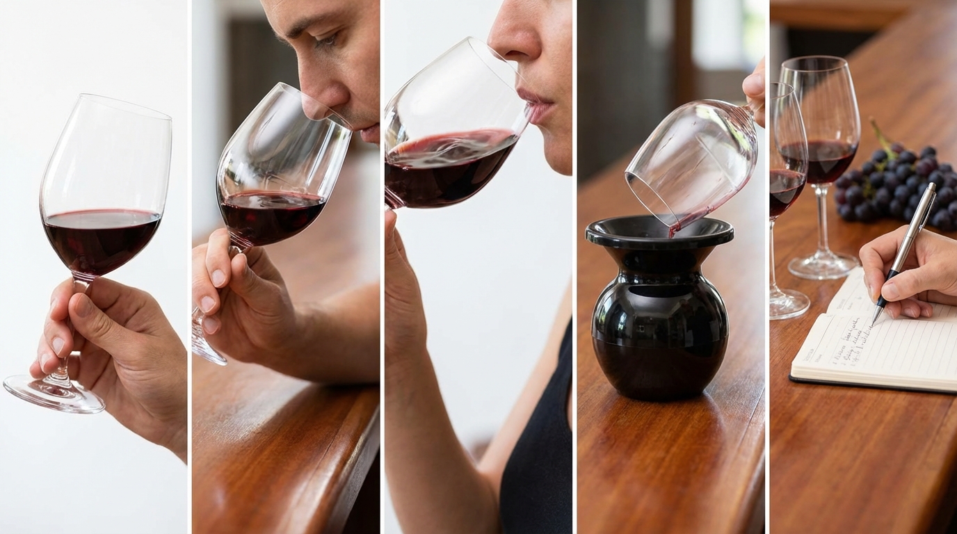 【30秒でわかる】ワインテイスティングの基本5ステップ