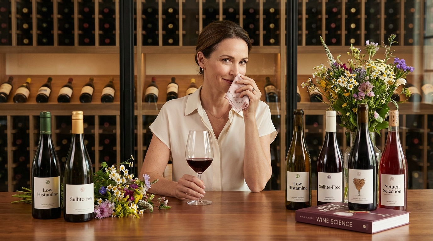 くしゃみが出にくいワインの選び方