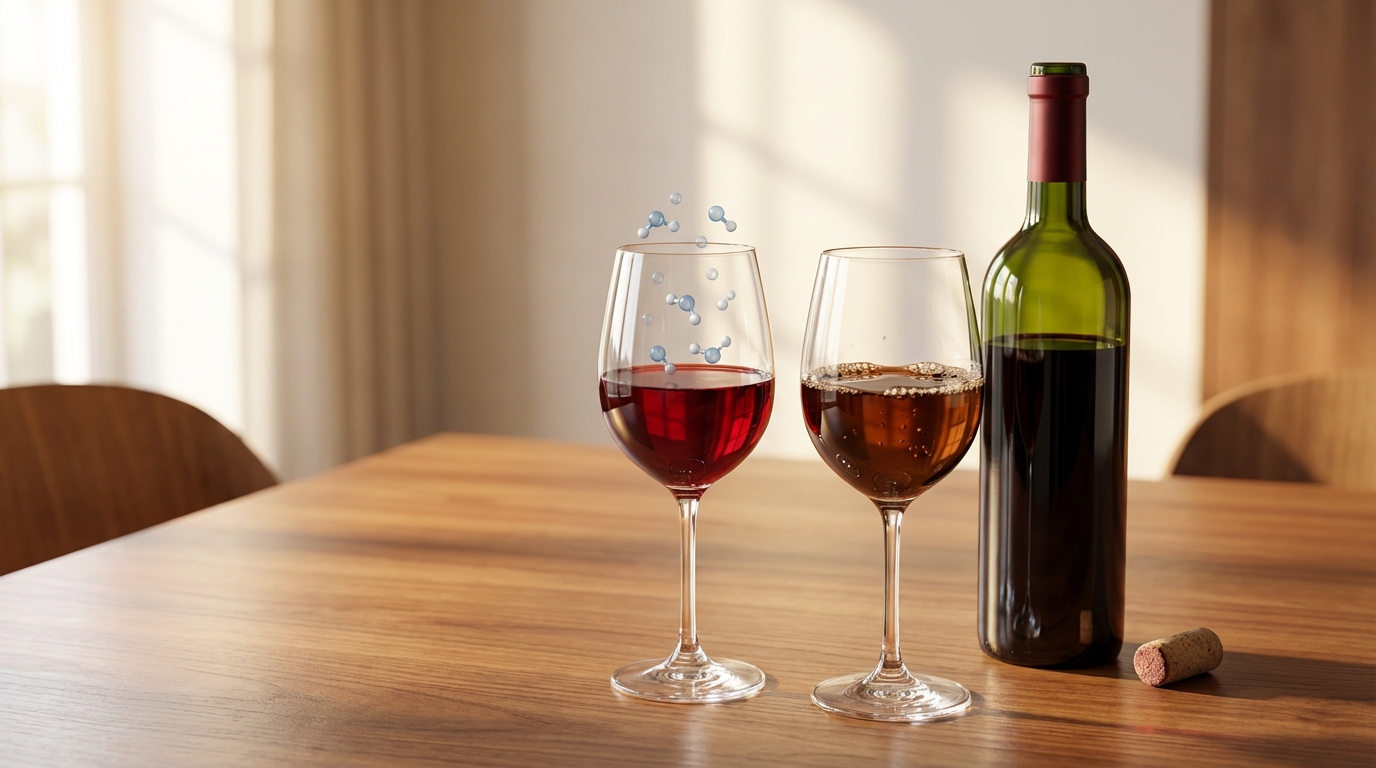 ワインが酸化する仕組みと味が変わる原因