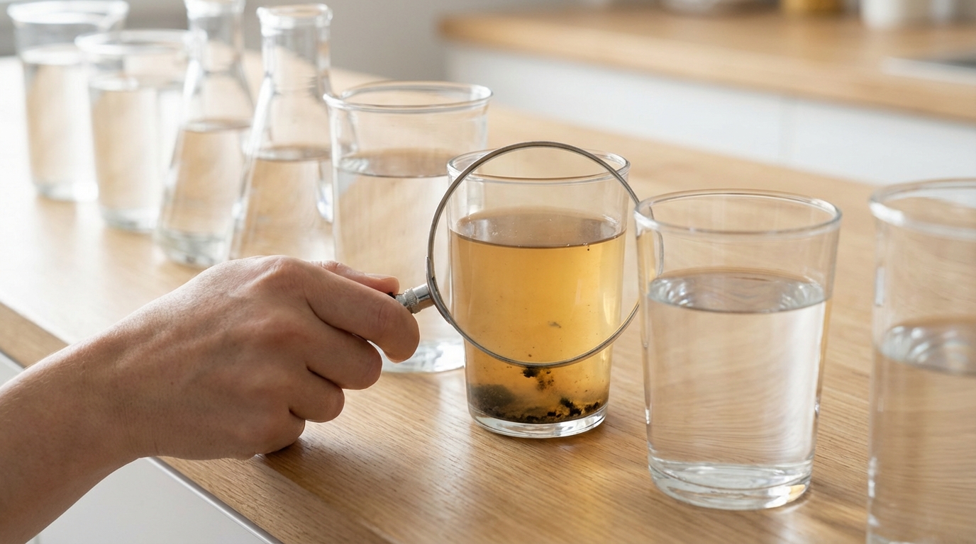 【注意】飲んではいけない危険な沈殿物の見分け方