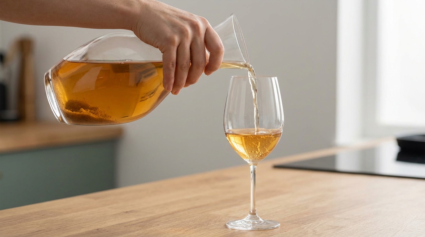 沈殿物を上手に避ける注ぎ方のコツ