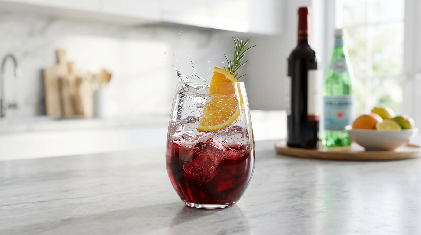ワインのソーダ割りの作り方|5ステップで簡単