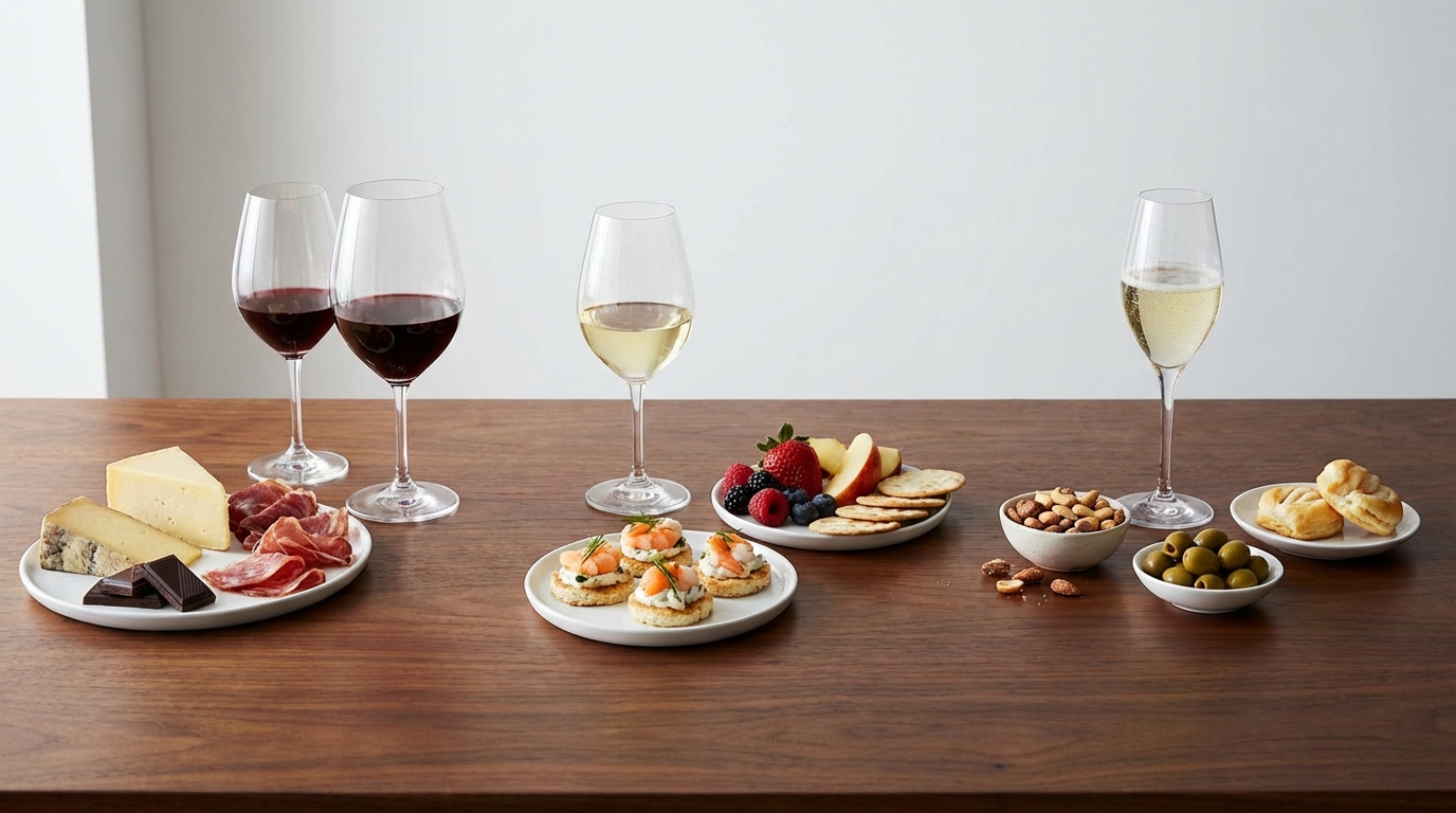 ワインとおつまみのペアリング基本ルール3つ