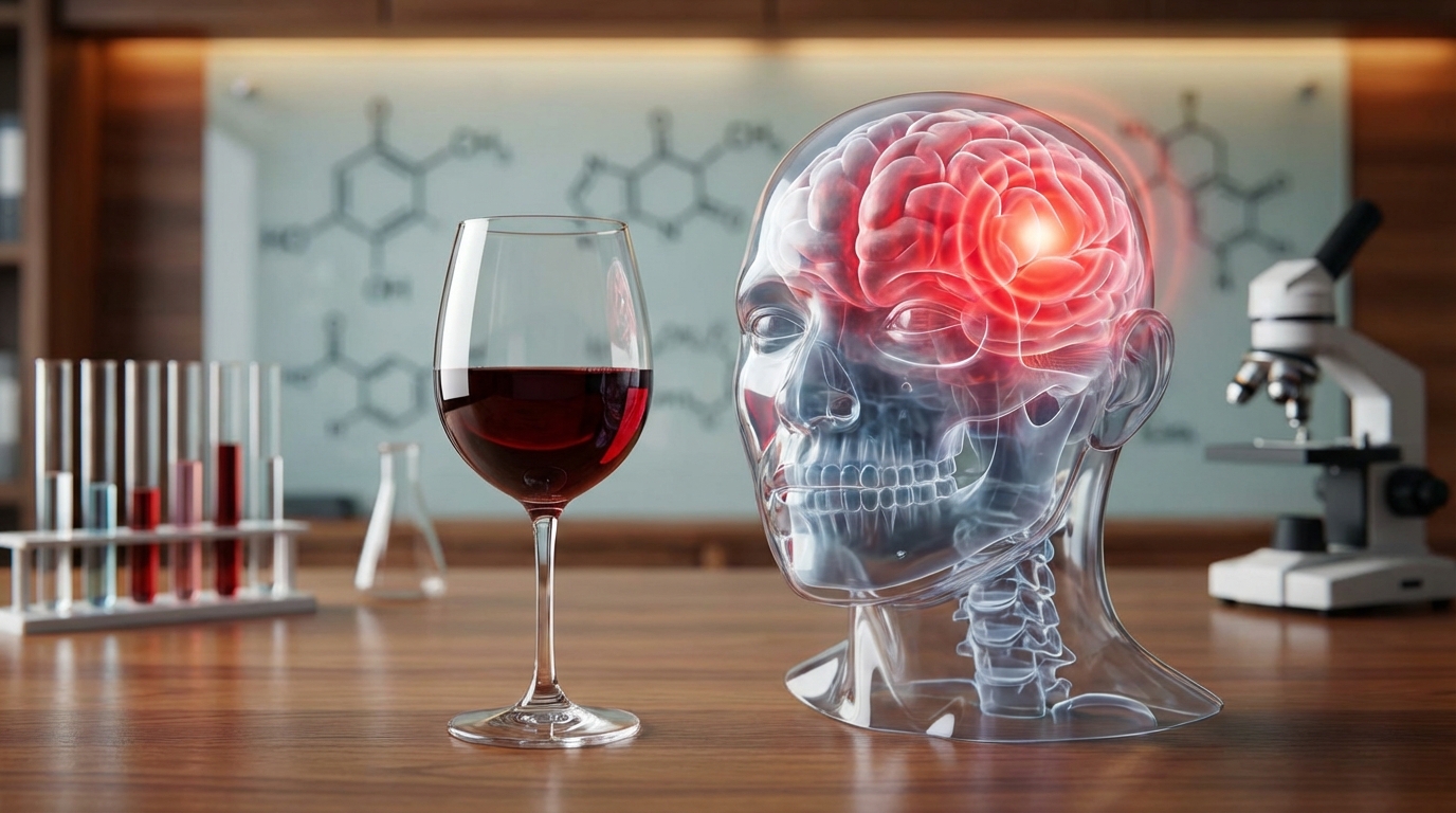 なぜワインで頭痛が起きる?4つの原因を科学的に解説