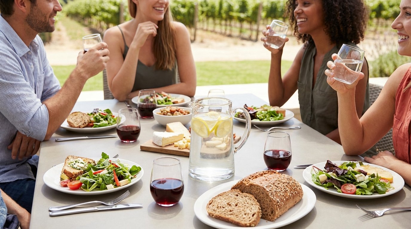 ワインで酔わない飲み方7つのコツ【実践編】