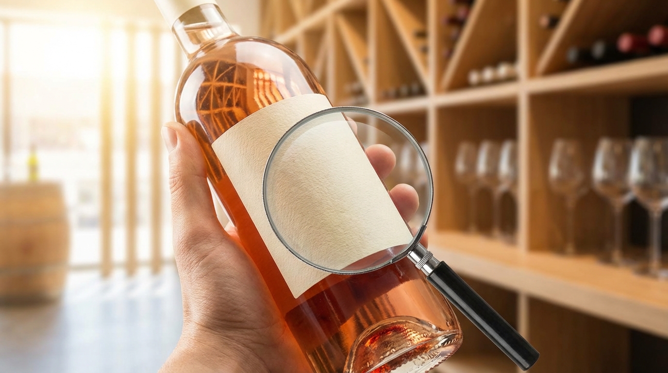 ラベルでロゼワインの度数を確認する方法