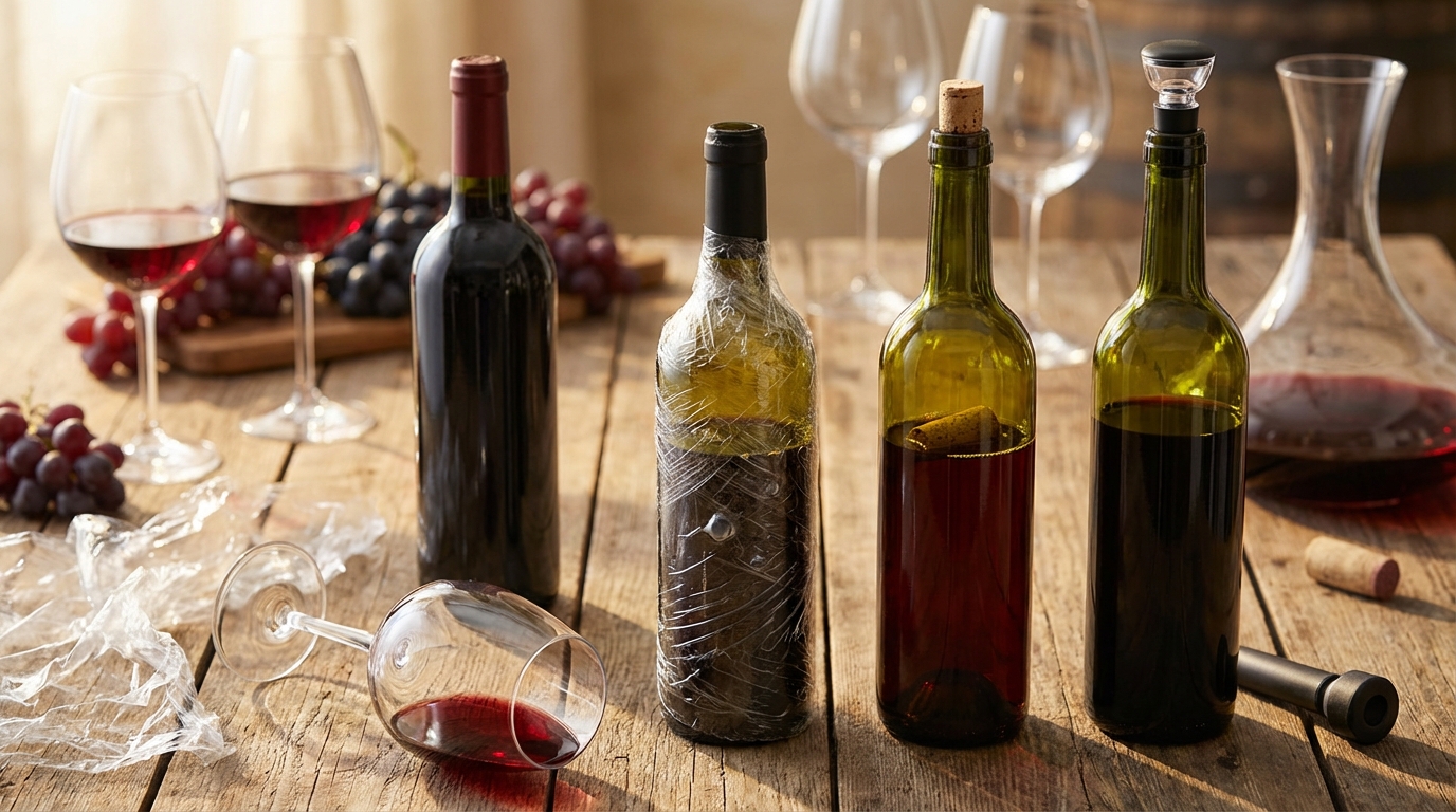 ワインのラップ保存でやりがちな失敗3選と対策