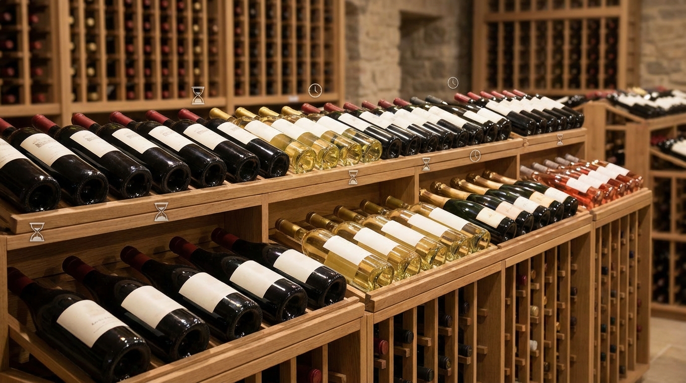 【早見表】ワイン種類別の保存期間目安