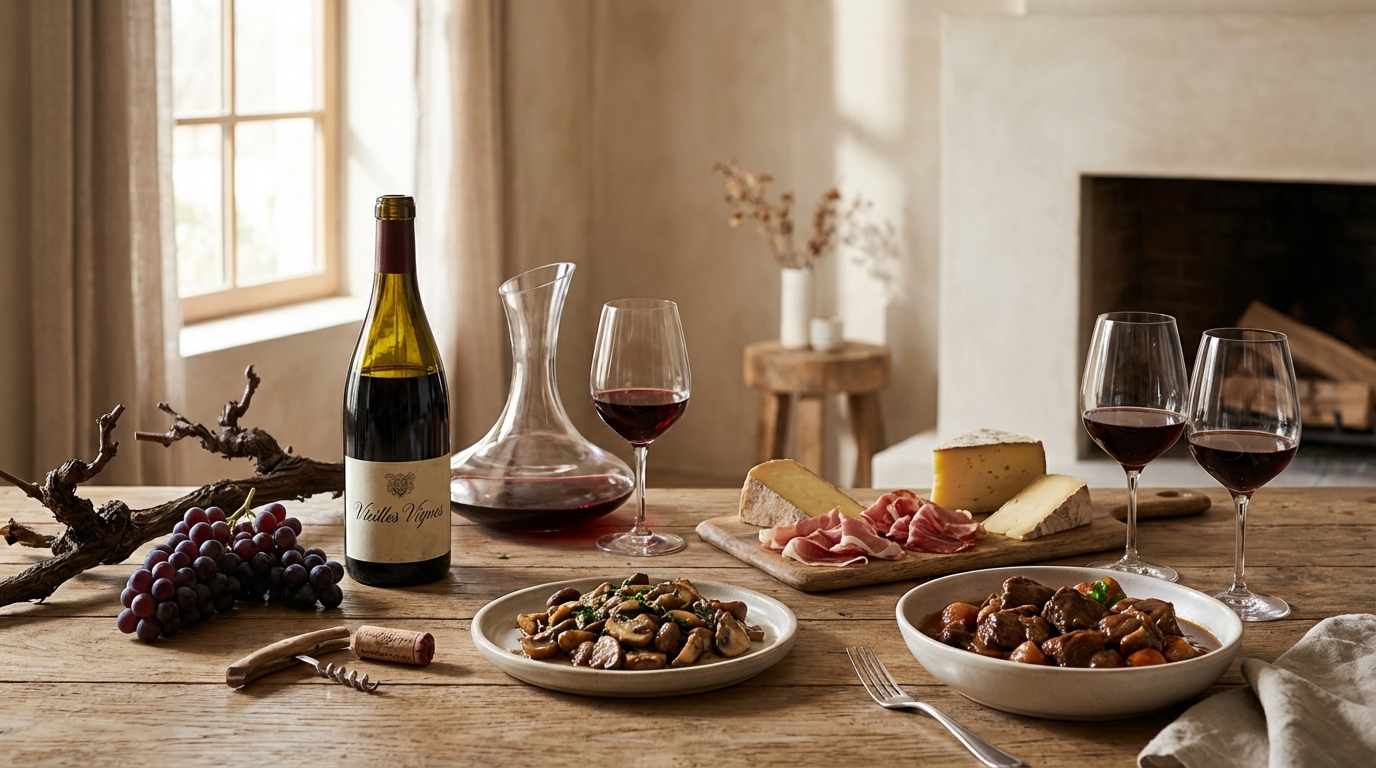 VVワインの美味しい飲み方と合わせる料理