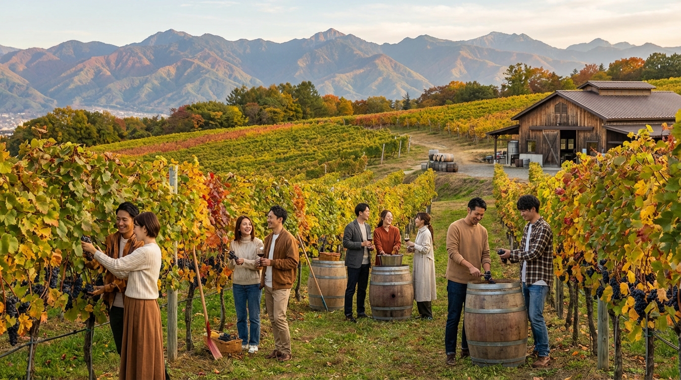 【エリア別】長野でワイン作り体験ができるワイナリー7選