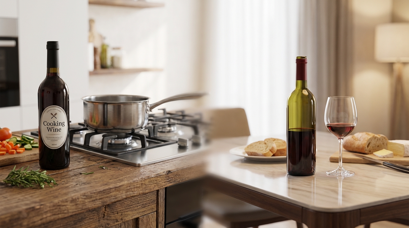 料理用ワインと飲み残しワインの違いとは？
