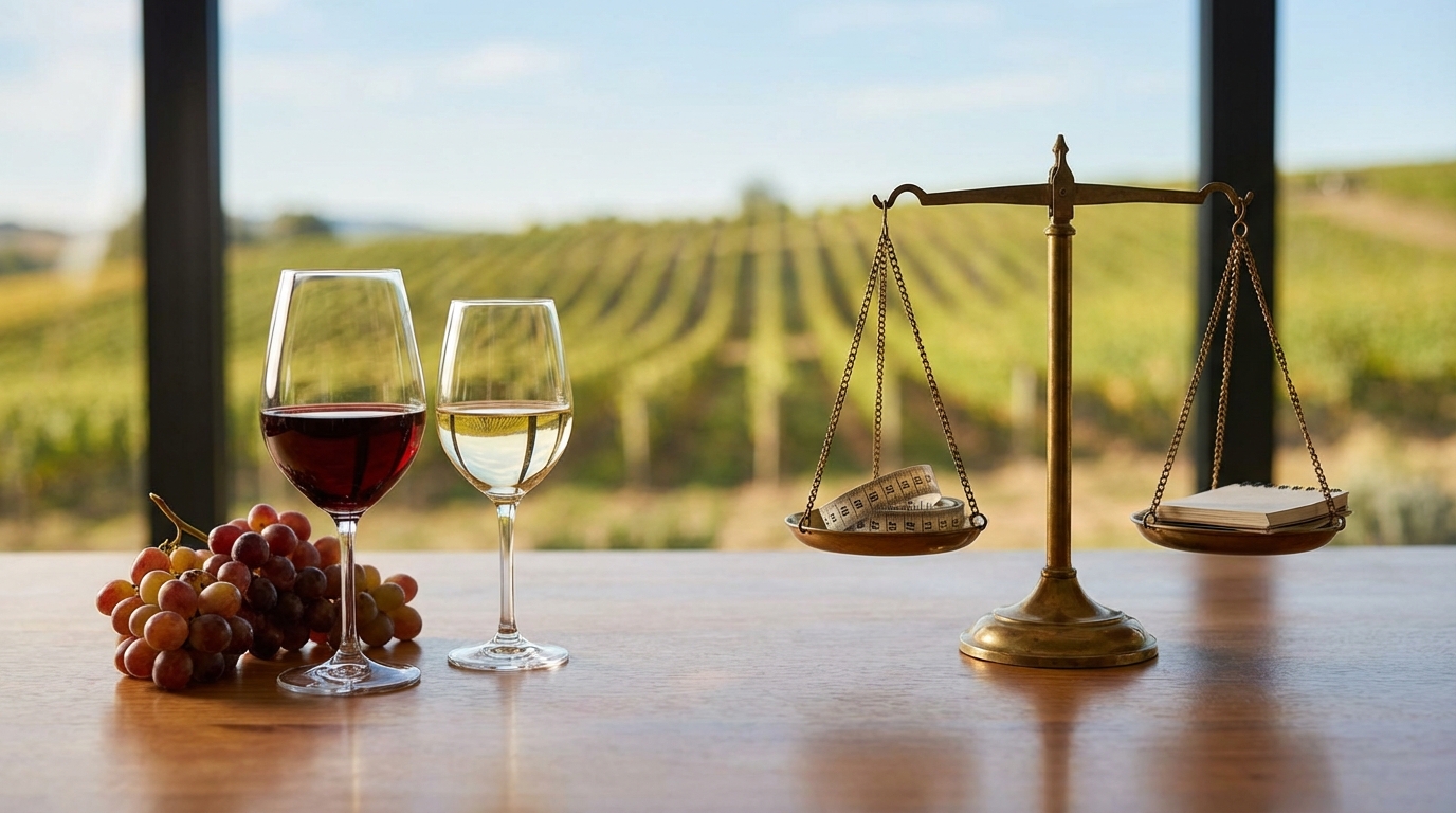 ワインは太る?太らない?【結論と根拠】