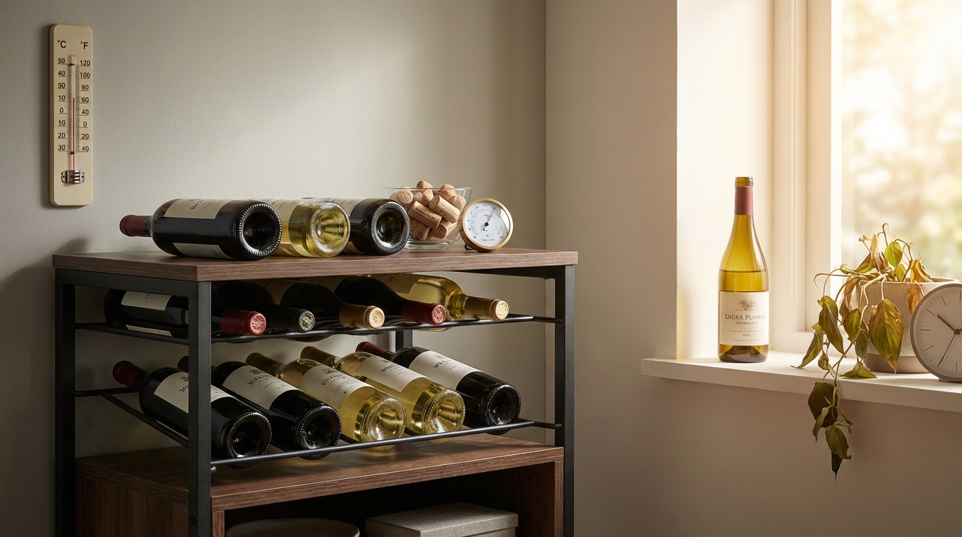 【結論】ワインは常温保存できる？30秒でわかる条件と注意点