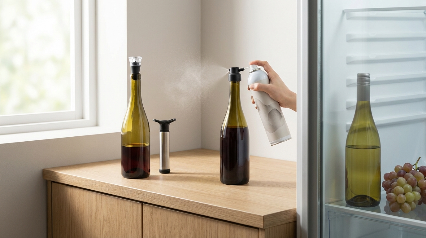 開封後のワインを美味しく保存する3つの方法