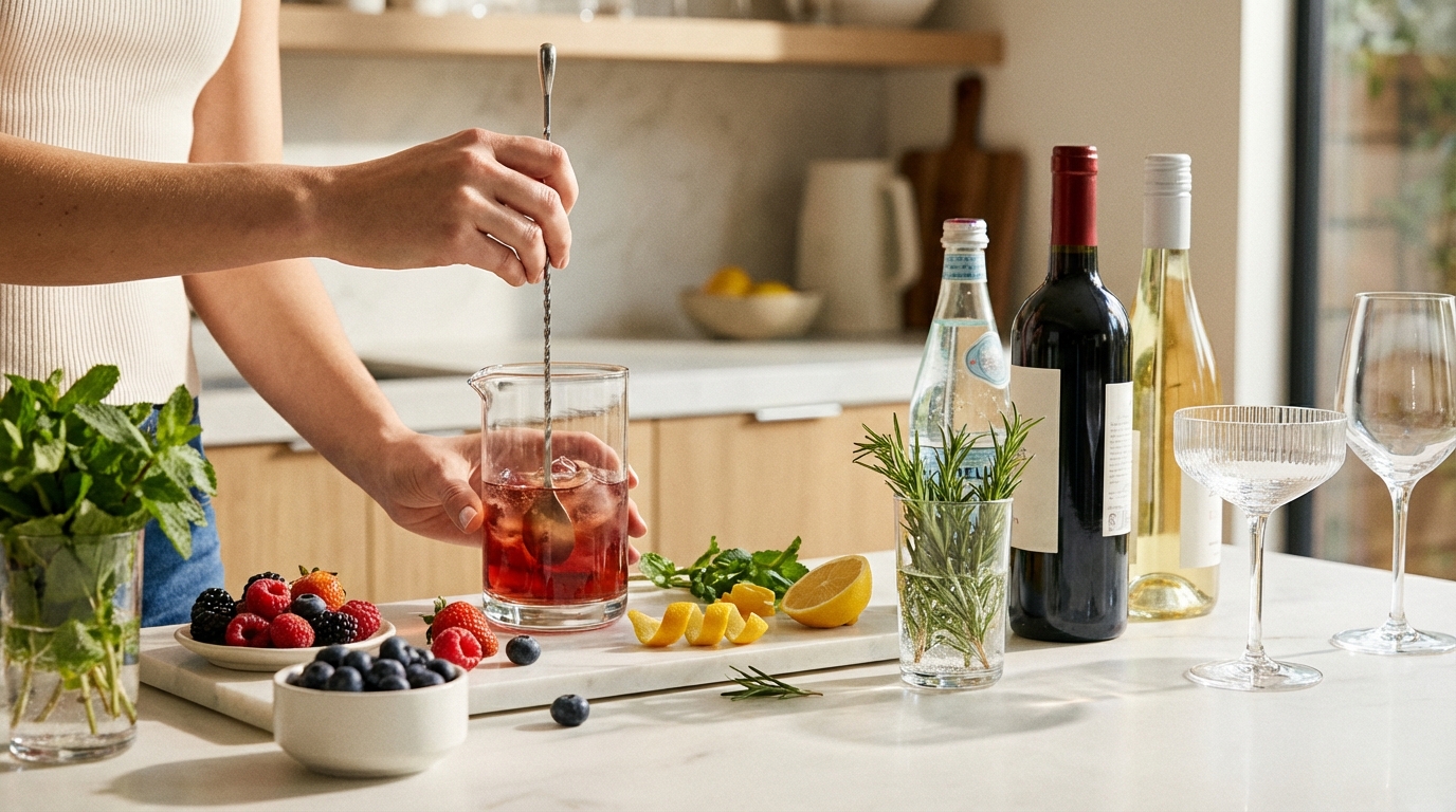 ワインカクテルを美味しく作る5つのコツ