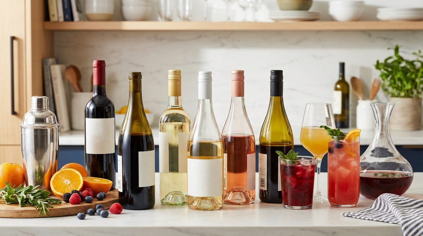 余ったワイン・安いワインを活用するカクテルの作り方