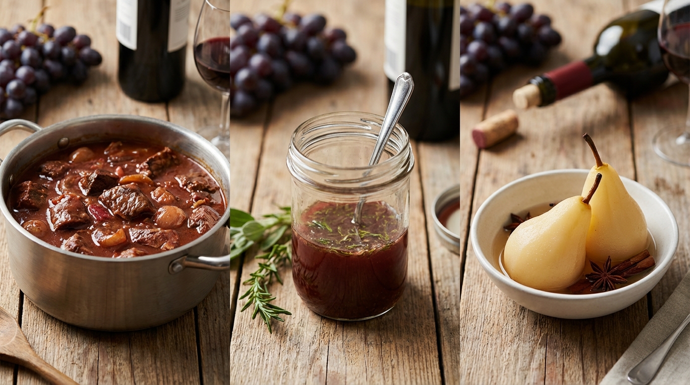 カクテル以外も!余ったワインの活用アイデア3選