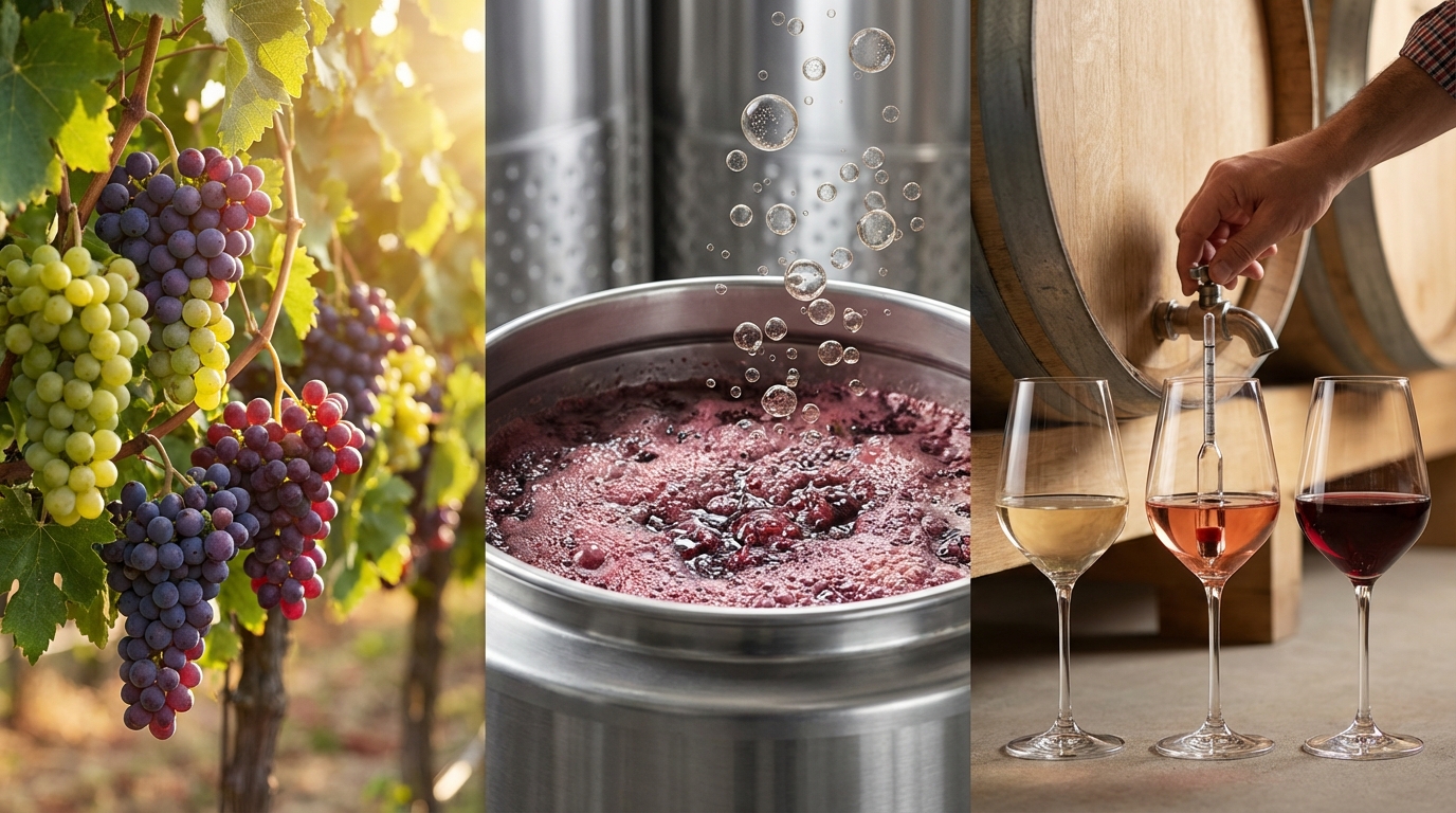 なぜワインによってアルコール度数が違う?3つの決定要因