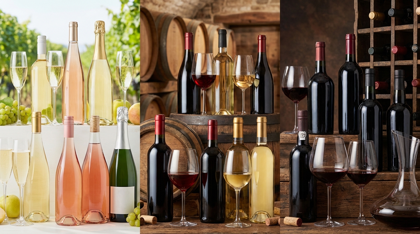 度数別ワインの分類と代表銘柄一覧