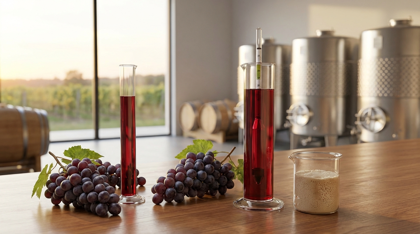 ワインのアルコール度数が決まる仕組み