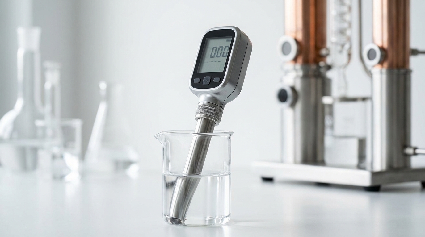 【方法③】デジタルアルコール度数計を使う測り方