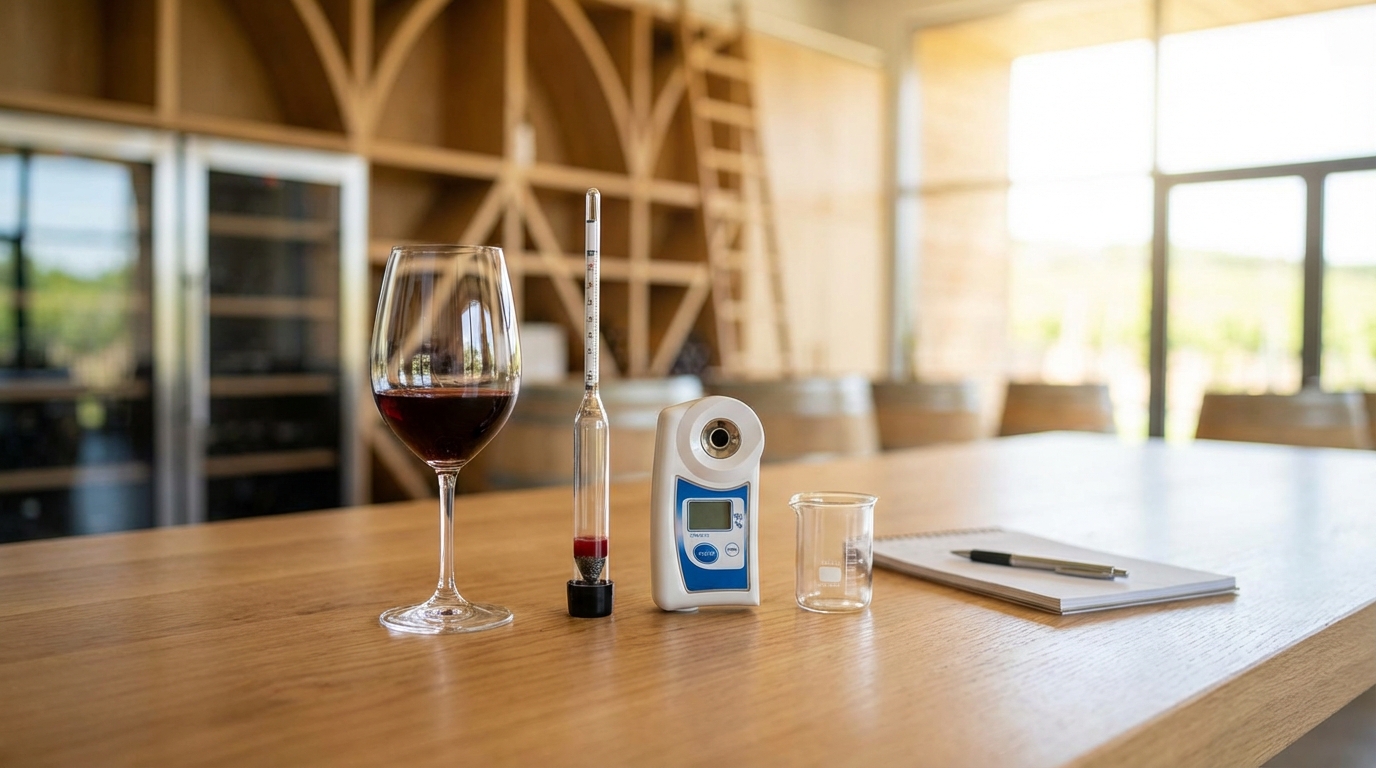ワインのアルコール度数を測る器具の選び方