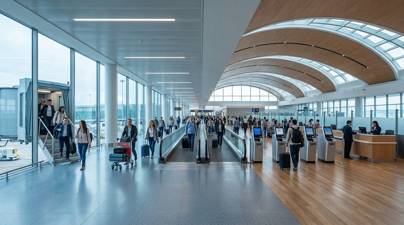 空港到着から税関通過までの流れ【3ステップ】