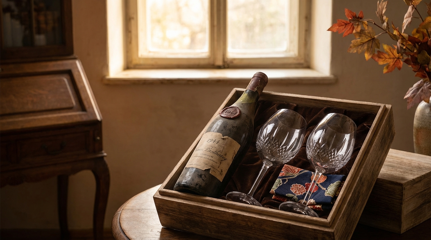 傘寿祝い・記念日に80年もののワインを贈るコツ