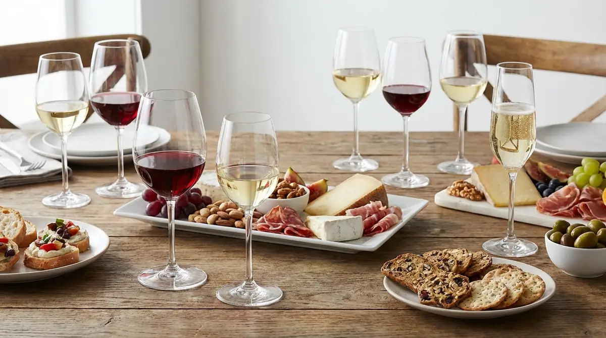 ワインとおつまみの基本ペアリング早見表
